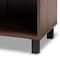 Baxton Studio Rossin 2-Door Wood Entryway Shoe Storage Cabinet 153-9154 - alternate 2